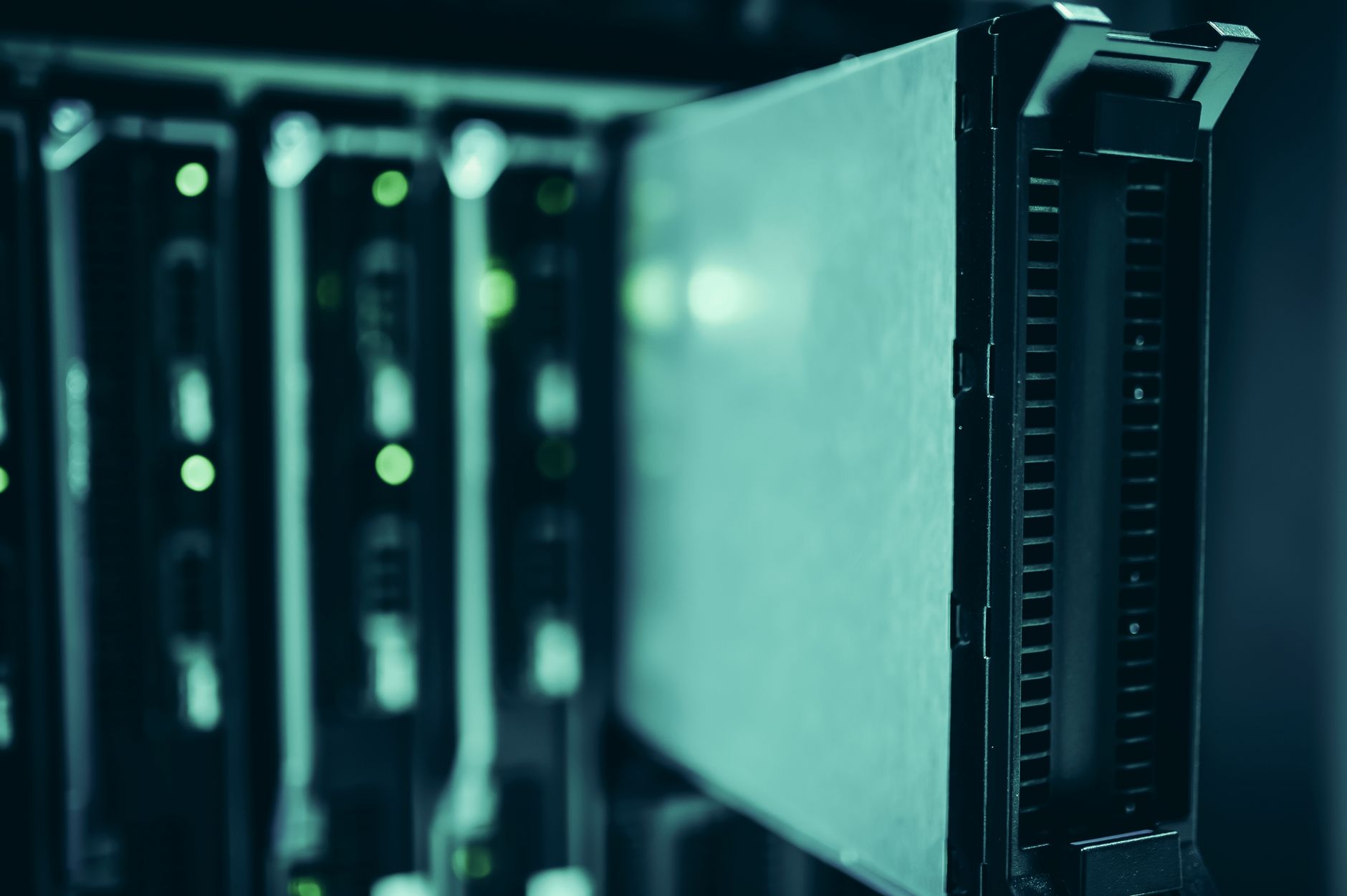 Data center servers storing media files securely