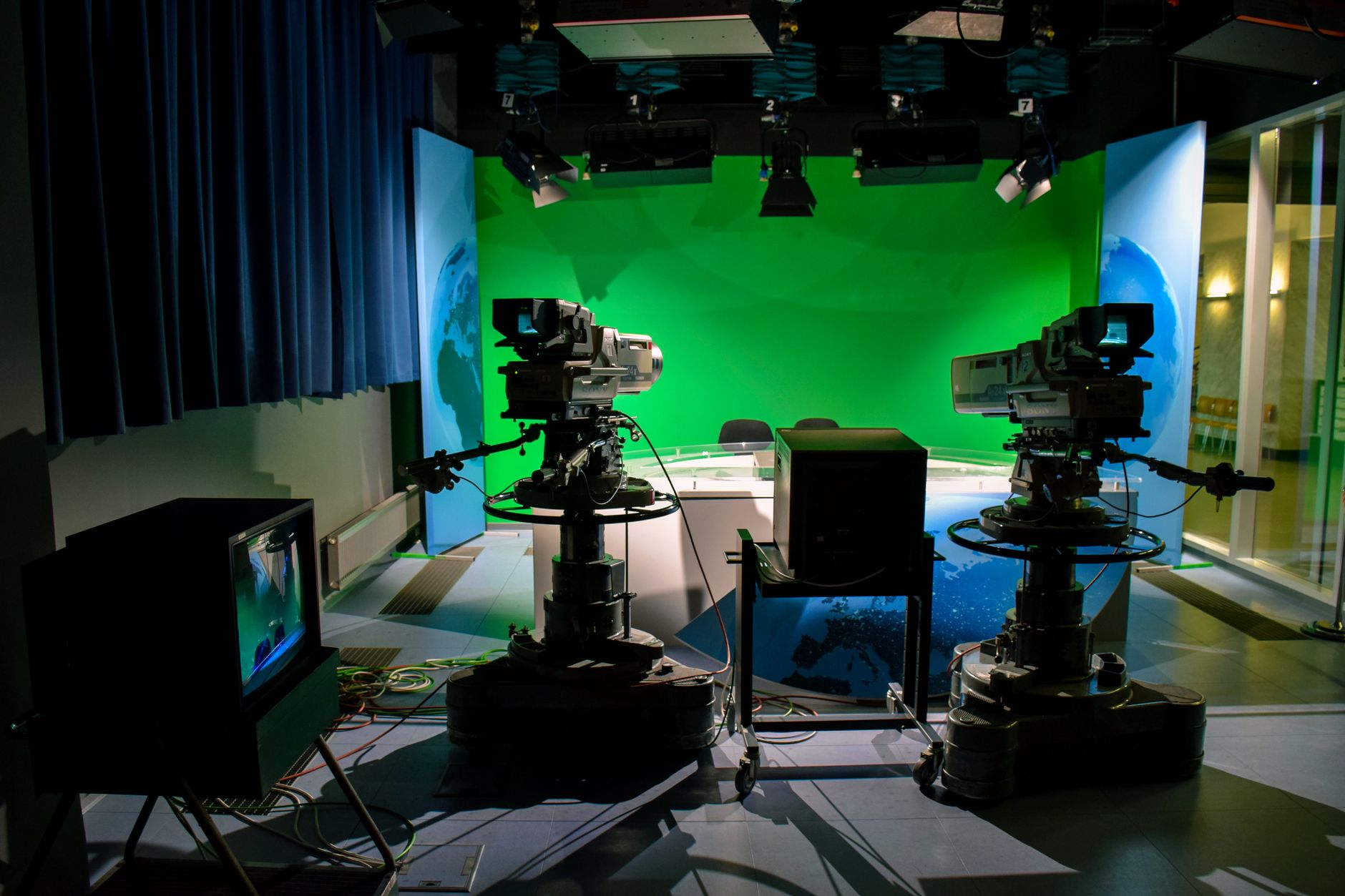 Premium Television and Broadcast Production Studio Equipment Set